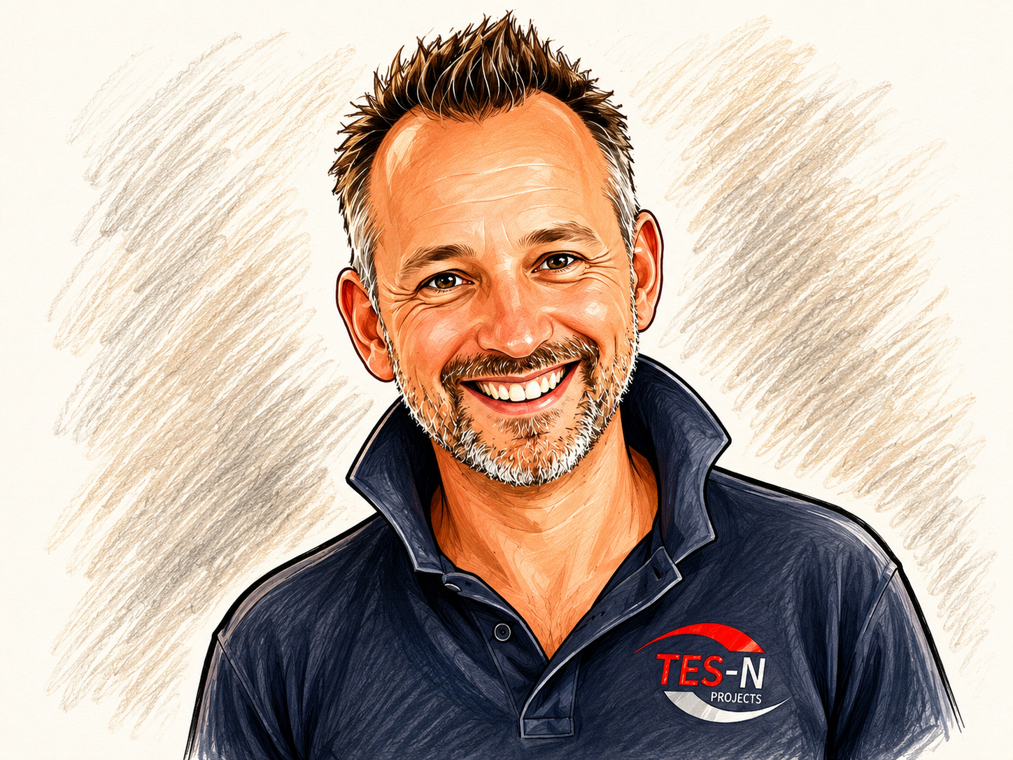 Portrait of Lee Evans, Site Manager
